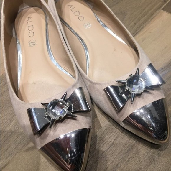 aldo bow flats
